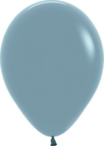 Шар (12''/30 см) Голубой (140), пастель ретро, 12 шт.
